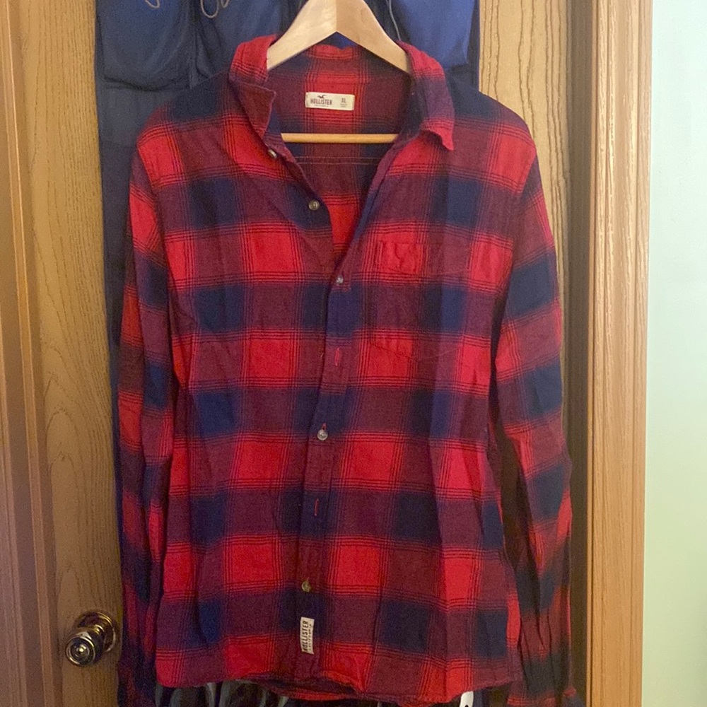 NWOT Mens hollister flannel